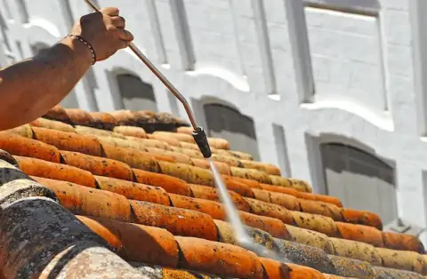 Nettoyage de toitures - Séchilienne